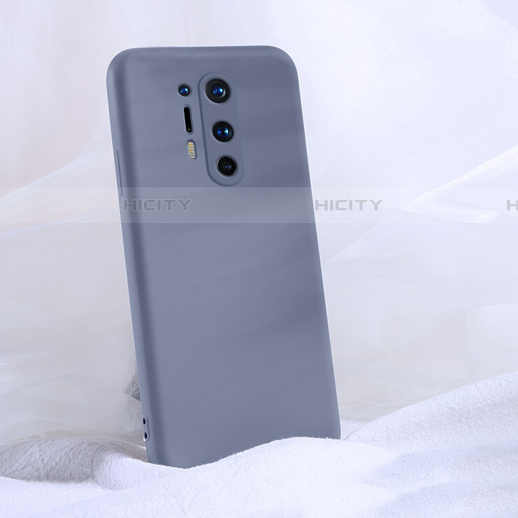 Custodia Silicone Ultra Sottile Morbida 360 Gradi Cover C02 per OnePlus 8 Pro