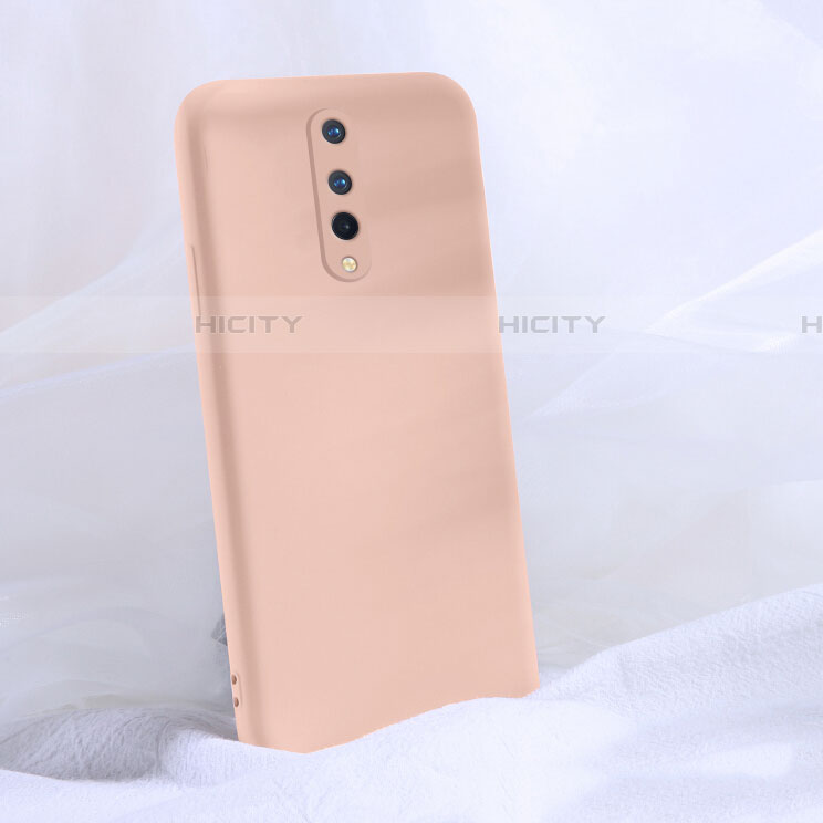 Custodia Silicone Ultra Sottile Morbida 360 Gradi Cover C02 per OnePlus 8 Rosa