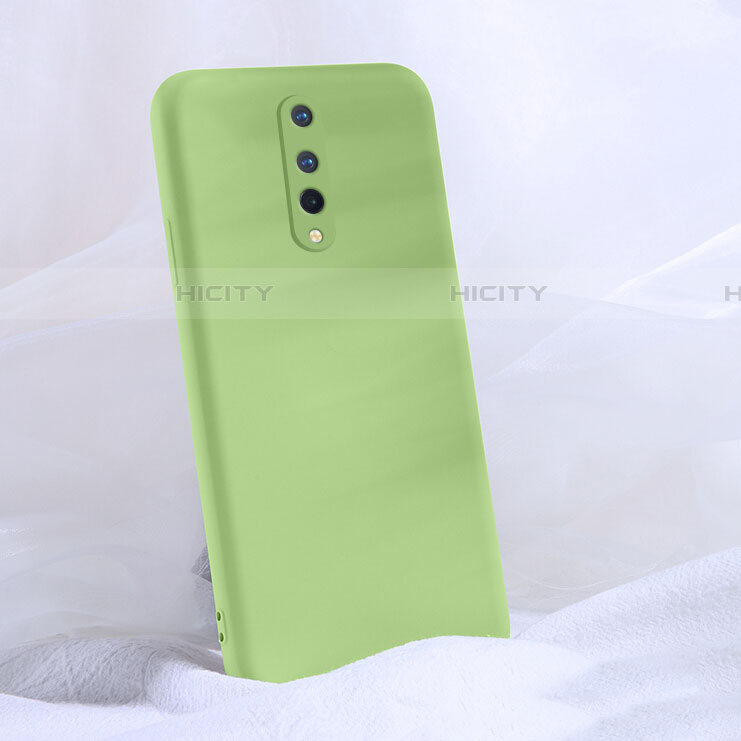Custodia Silicone Ultra Sottile Morbida 360 Gradi Cover C02 per OnePlus 8 Verde