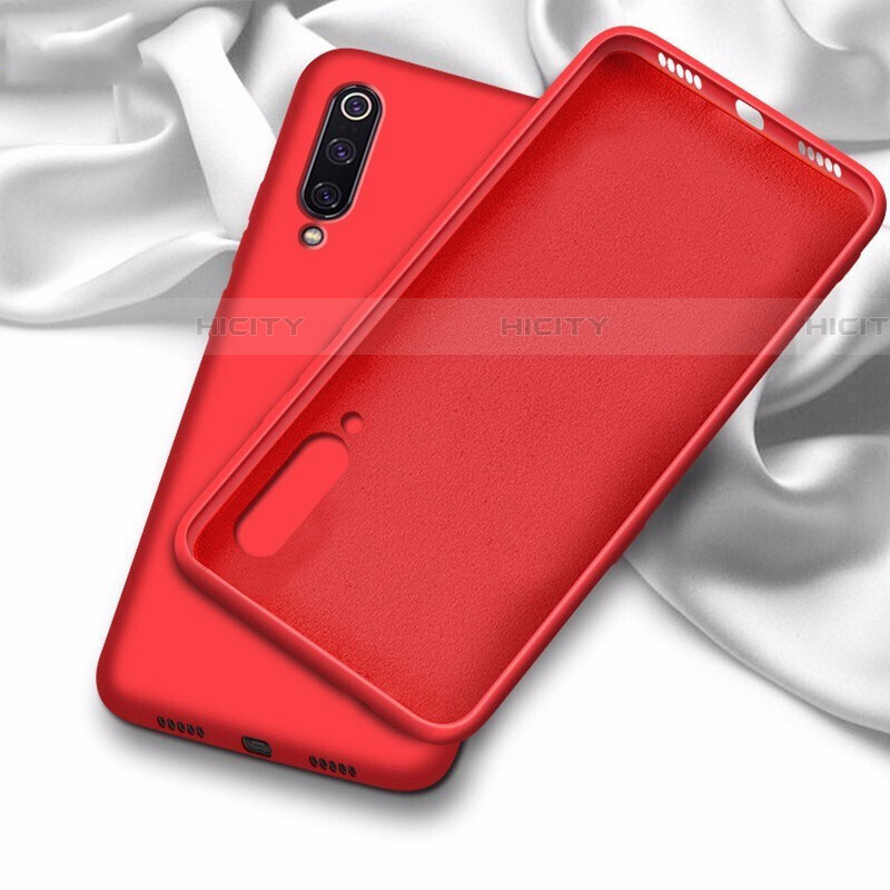 Custodia Silicone Ultra Sottile Morbida 360 Gradi Cover C02 per Samsung Galaxy A70 Rosso
