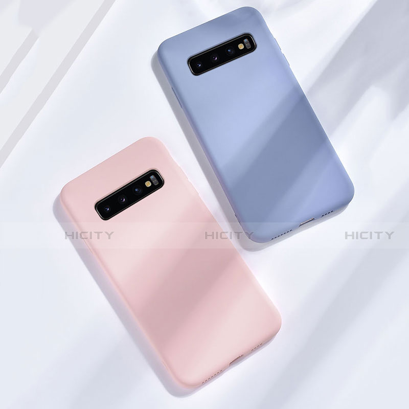 Custodia Silicone Ultra Sottile Morbida 360 Gradi Cover C02 per Samsung Galaxy S10 Plus