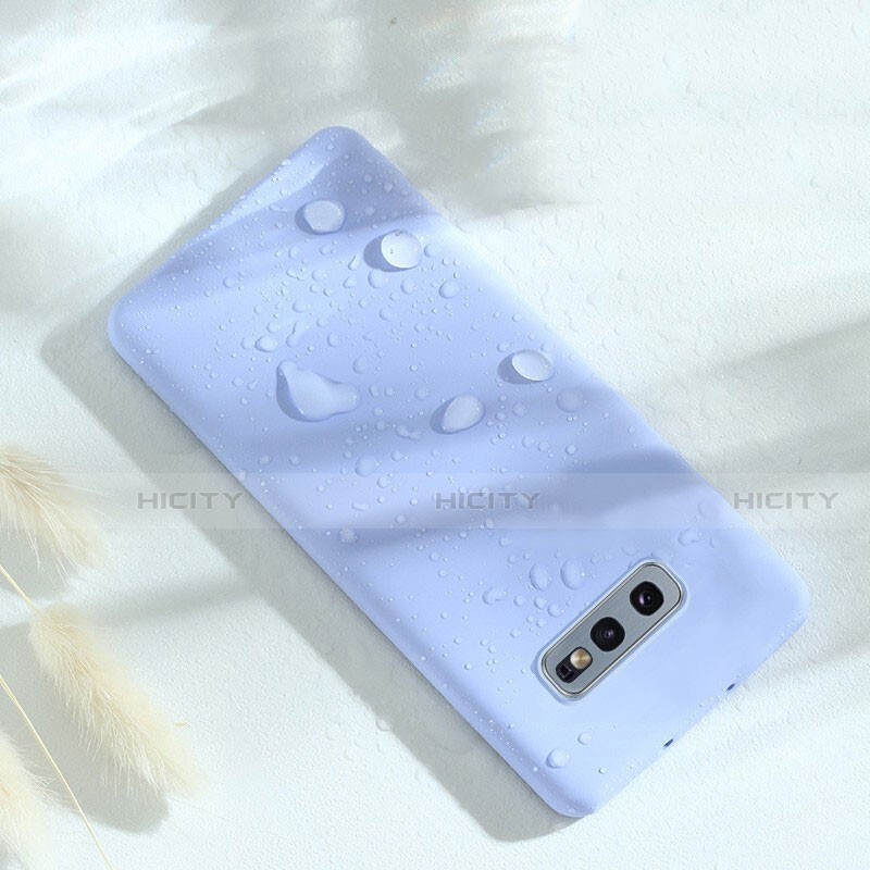 Custodia Silicone Ultra Sottile Morbida 360 Gradi Cover C02 per Samsung Galaxy S10e Viola