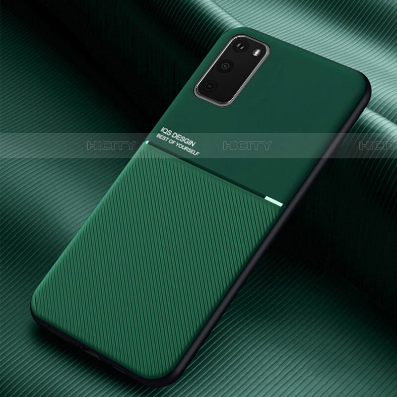 Custodia Silicone Ultra Sottile Morbida 360 Gradi Cover C02 per Samsung Galaxy S20 5G Verde