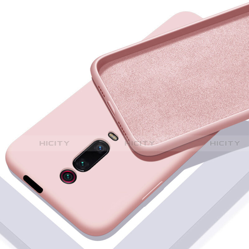 Custodia Silicone Ultra Sottile Morbida 360 Gradi Cover C02 per Xiaomi Redmi K20 Pro Rosa