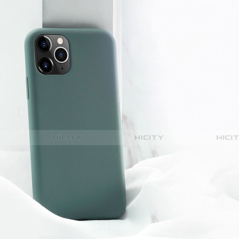 Custodia Silicone Ultra Sottile Morbida 360 Gradi Cover C03 per Apple iPhone 11 Pro Grigio