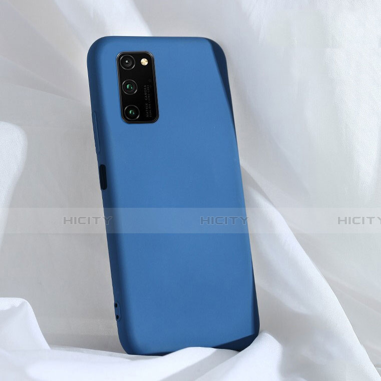 Custodia Silicone Ultra Sottile Morbida 360 Gradi Cover C03 per Huawei Honor V30 5G Blu