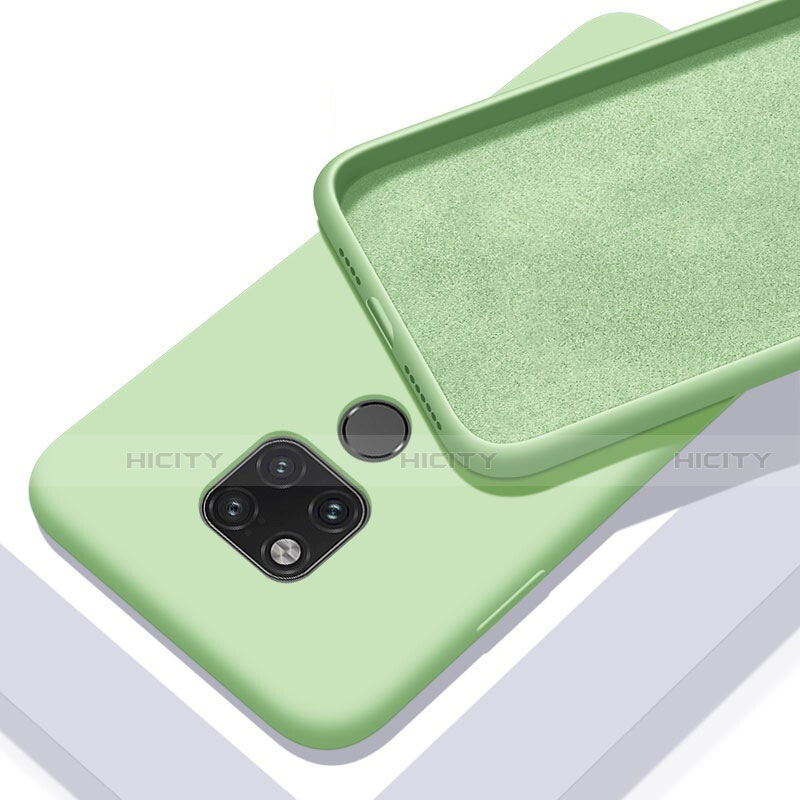 Custodia Silicone Ultra Sottile Morbida 360 Gradi Cover C03 per Huawei Mate 20 X 5G Verde