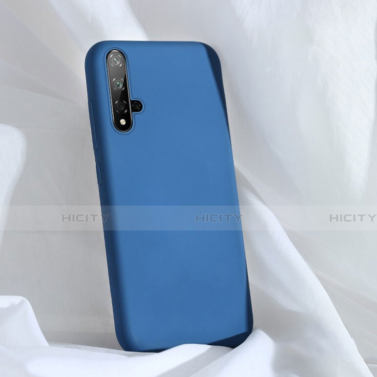 Custodia Silicone Ultra Sottile Morbida 360 Gradi Cover C03 per Huawei Nova 5 Blu