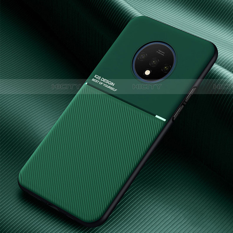 Custodia Silicone Ultra Sottile Morbida 360 Gradi Cover C03 per OnePlus 7T Verde