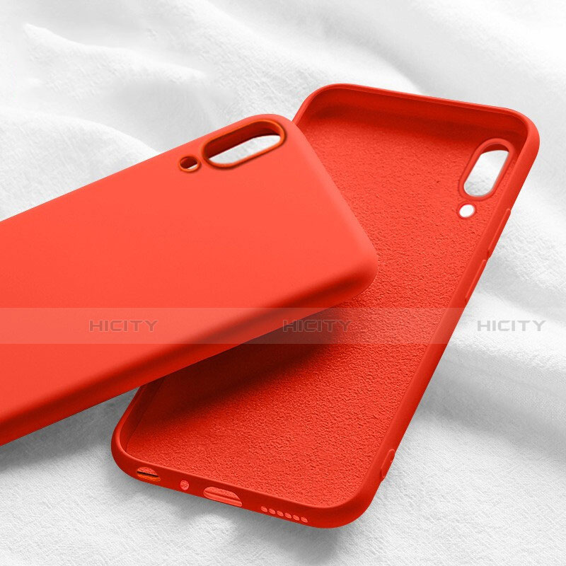 Custodia Silicone Ultra Sottile Morbida 360 Gradi Cover C03 per Xiaomi Mi A3 Rosso