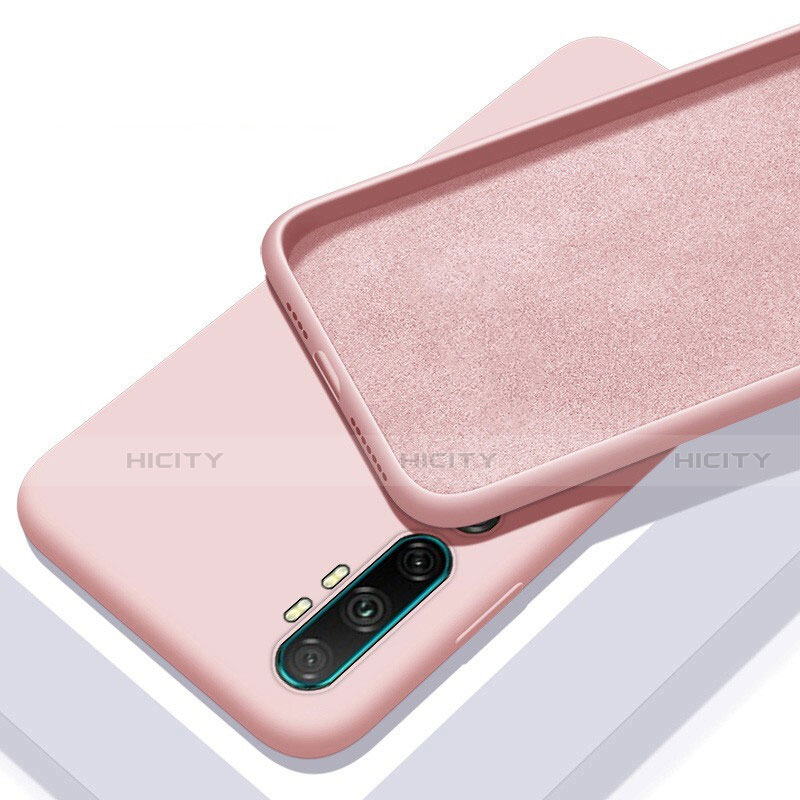 Custodia Silicone Ultra Sottile Morbida 360 Gradi Cover C03 per Xiaomi Mi Note 10 Rosa