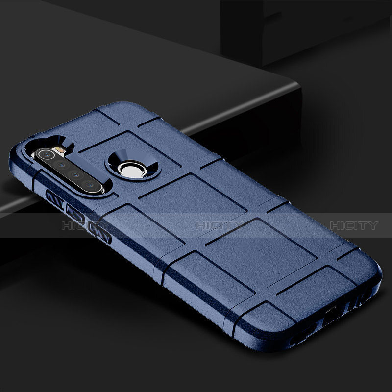 Custodia Silicone Ultra Sottile Morbida 360 Gradi Cover C03 per Xiaomi Redmi Note 8 Blu