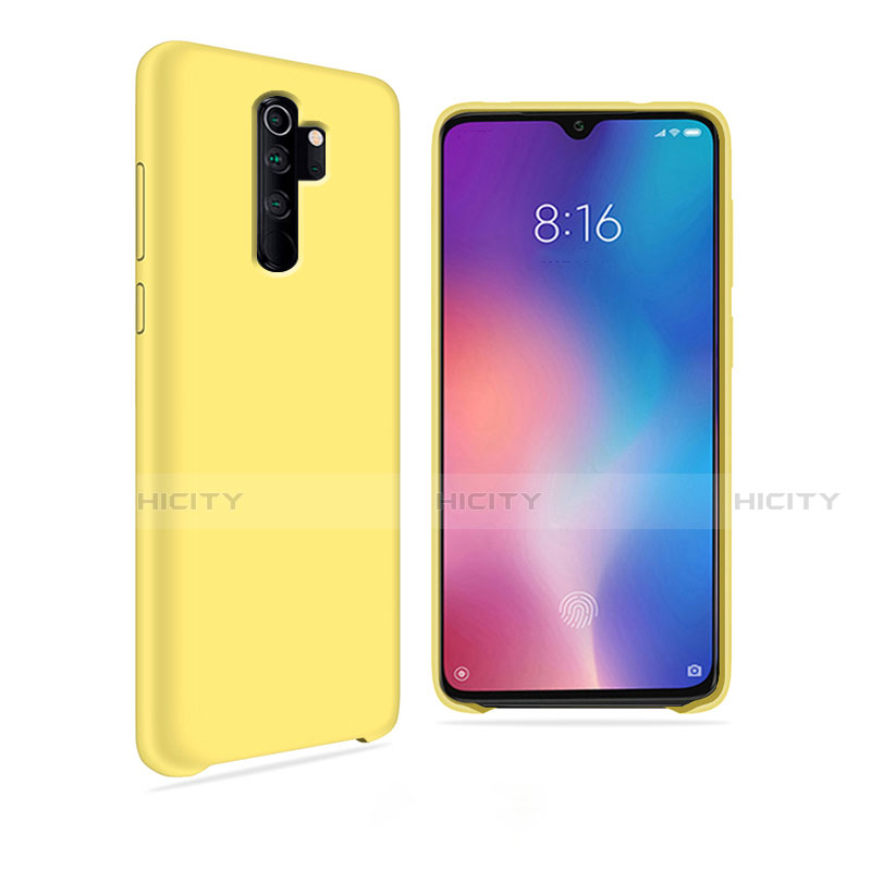 Custodia Silicone Ultra Sottile Morbida 360 Gradi Cover C03 per Xiaomi Redmi Note 8 Pro Giallo