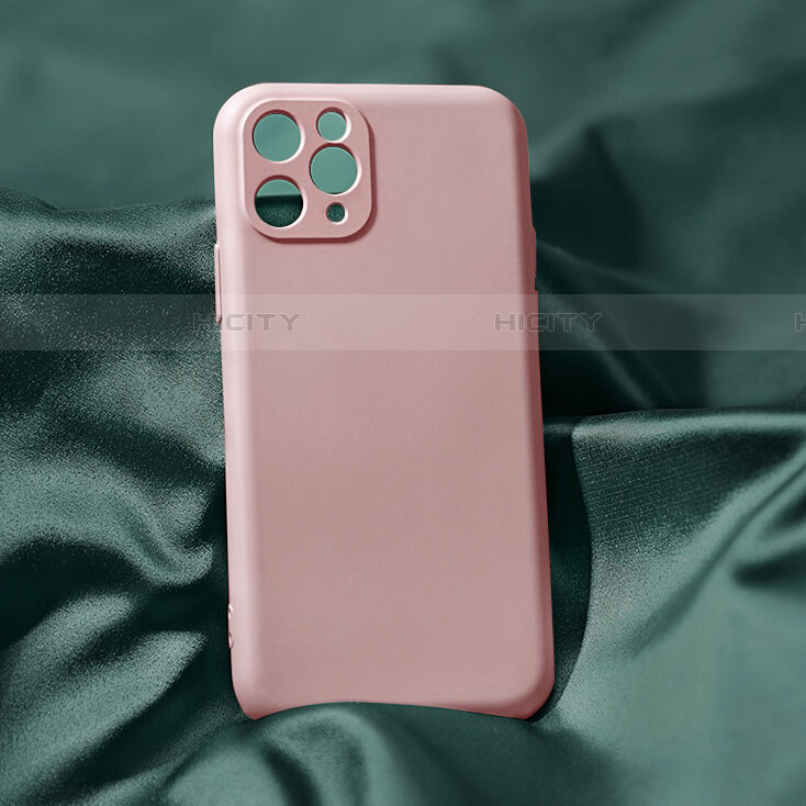 Custodia Silicone Ultra Sottile Morbida 360 Gradi Cover C04 per Apple iPhone 11 Pro Max Rosa