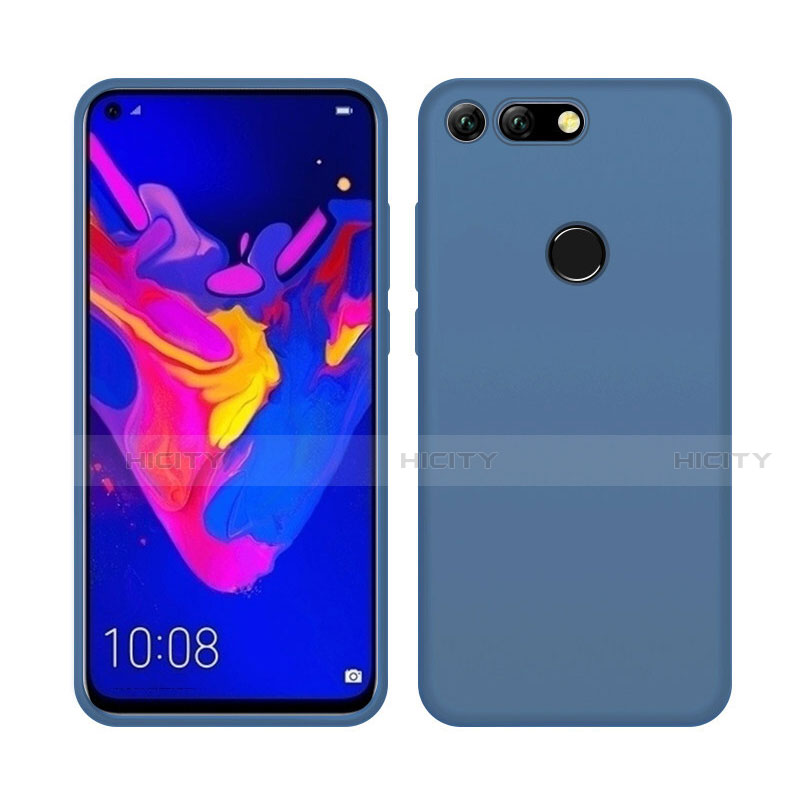 Custodia Silicone Ultra Sottile Morbida 360 Gradi Cover C04 per Huawei Honor V20 Blu