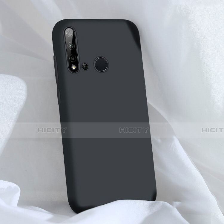 Custodia Silicone Ultra Sottile Morbida 360 Gradi Cover C04 per Huawei Nova 5i Nero