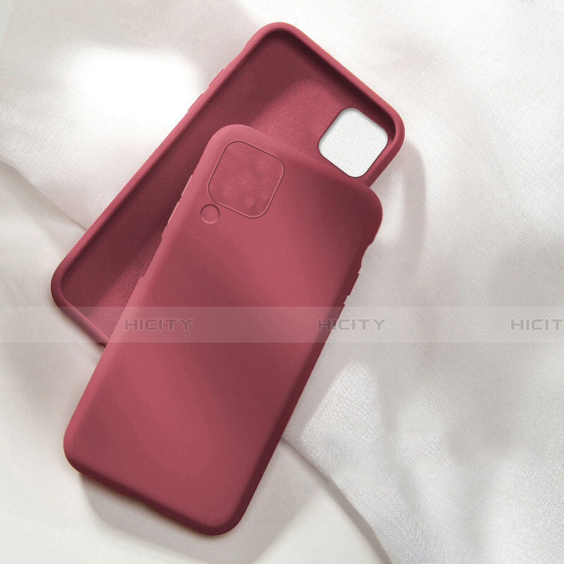 Custodia Silicone Ultra Sottile Morbida 360 Gradi Cover C04 per Huawei Nova 6 SE Rosso Rosa