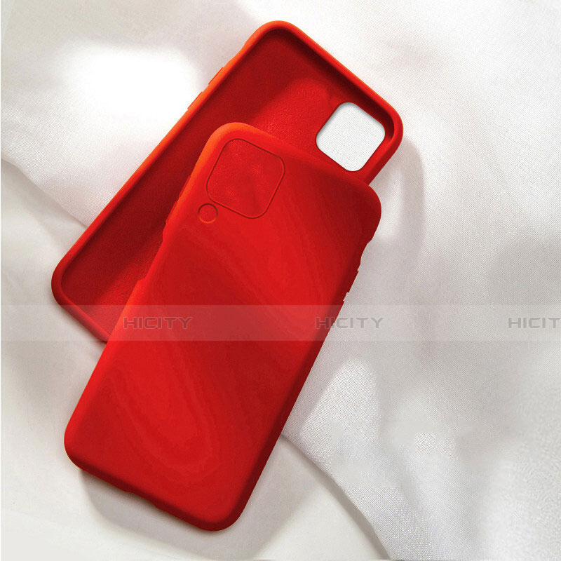 Custodia Silicone Ultra Sottile Morbida 360 Gradi Cover C04 per Huawei Nova 7i Rosso