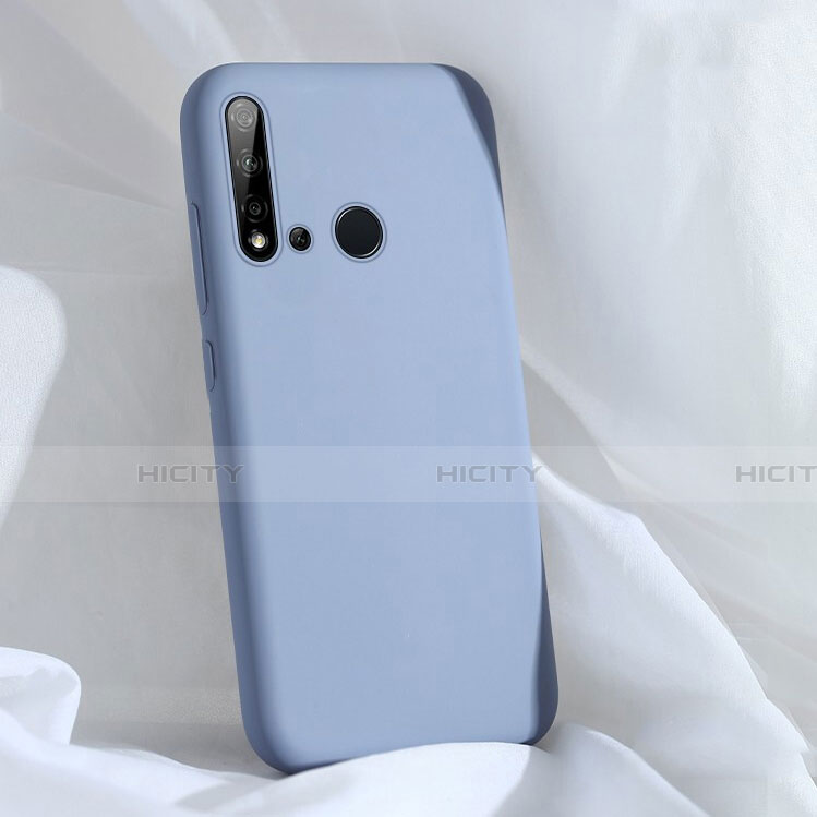 Custodia Silicone Ultra Sottile Morbida 360 Gradi Cover C04 per Huawei P20 Lite (2019) Grigio