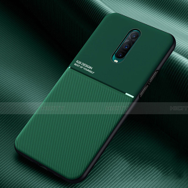 Custodia Silicone Ultra Sottile Morbida 360 Gradi Cover C04 per Oppo R17 Pro Verde