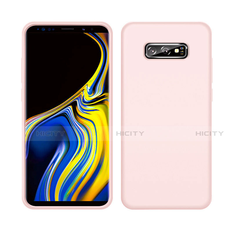 Custodia Silicone Ultra Sottile Morbida 360 Gradi Cover C04 per Samsung Galaxy S10e Rosa