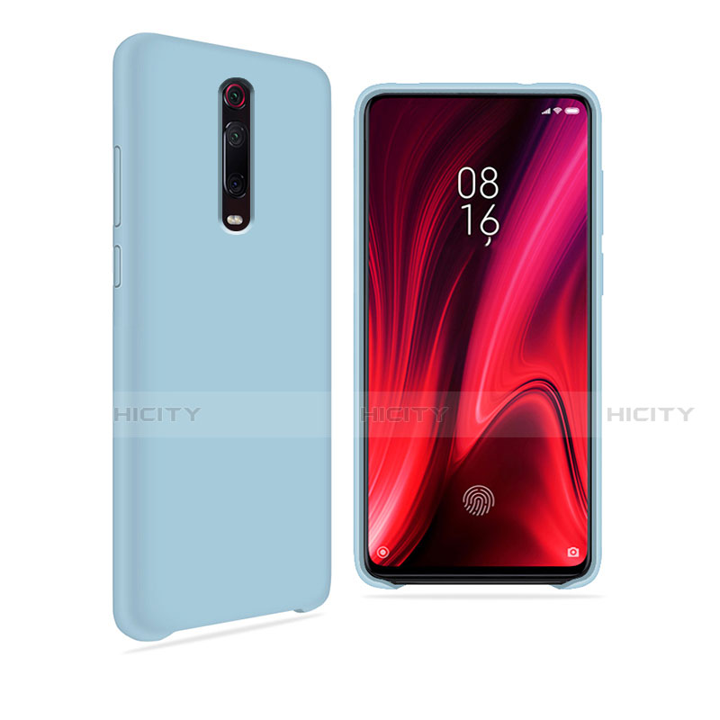 Custodia Silicone Ultra Sottile Morbida 360 Gradi Cover C04 per Xiaomi Mi 9T Pro Cielo Blu