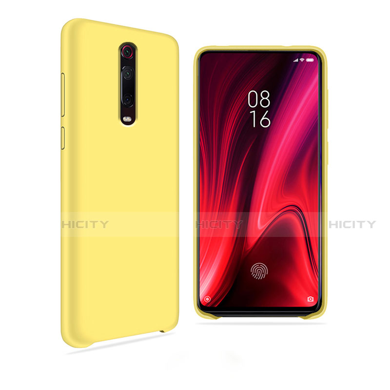 Custodia Silicone Ultra Sottile Morbida 360 Gradi Cover C04 per Xiaomi Redmi K20 Giallo