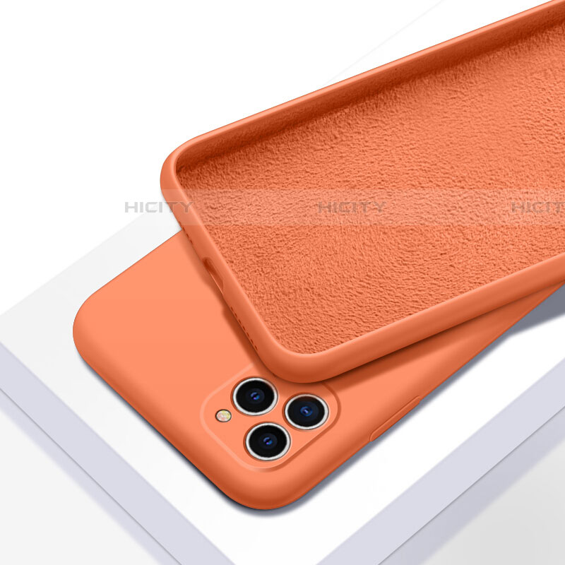 Custodia Silicone Ultra Sottile Morbida 360 Gradi Cover C05 per Apple iPhone 11 Pro Max Arancione