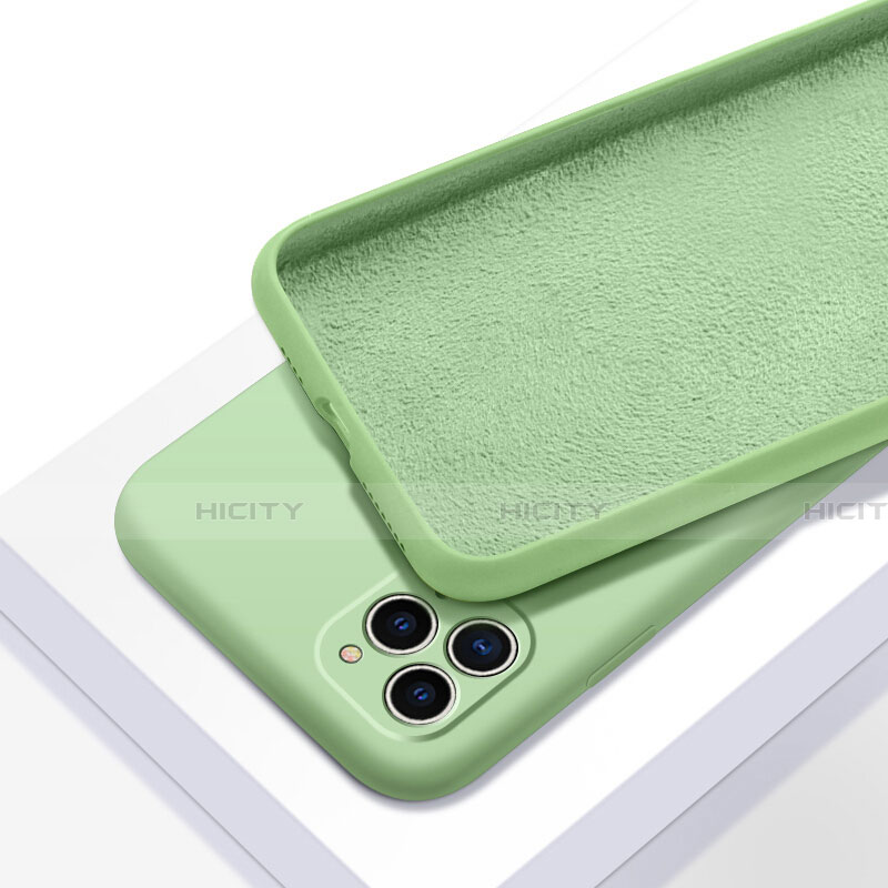 Custodia Silicone Ultra Sottile Morbida 360 Gradi Cover C05 per Apple iPhone 11 Pro Verde