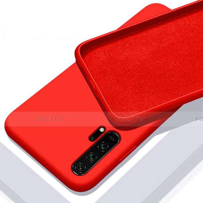 Custodia Silicone Ultra Sottile Morbida 360 Gradi Cover C05 per Huawei Honor 20 Pro Rosso