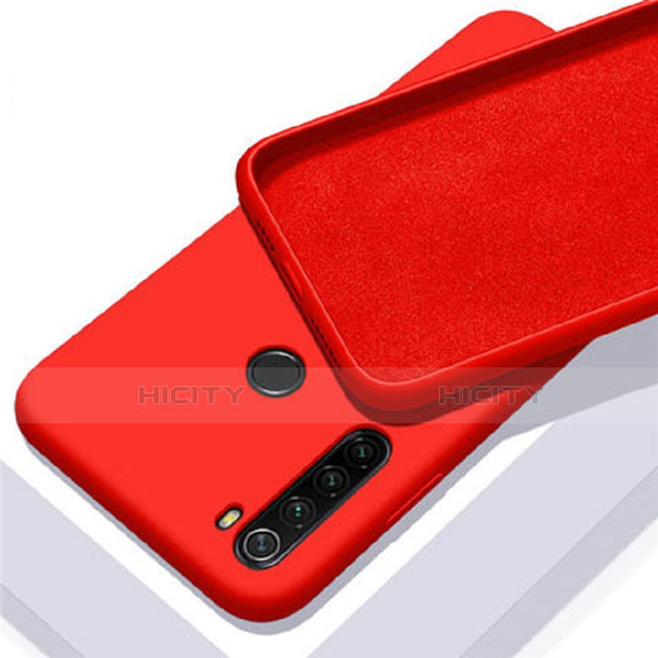 Custodia Silicone Ultra Sottile Morbida 360 Gradi Cover C05 per Xiaomi Redmi Note 8 Rosso