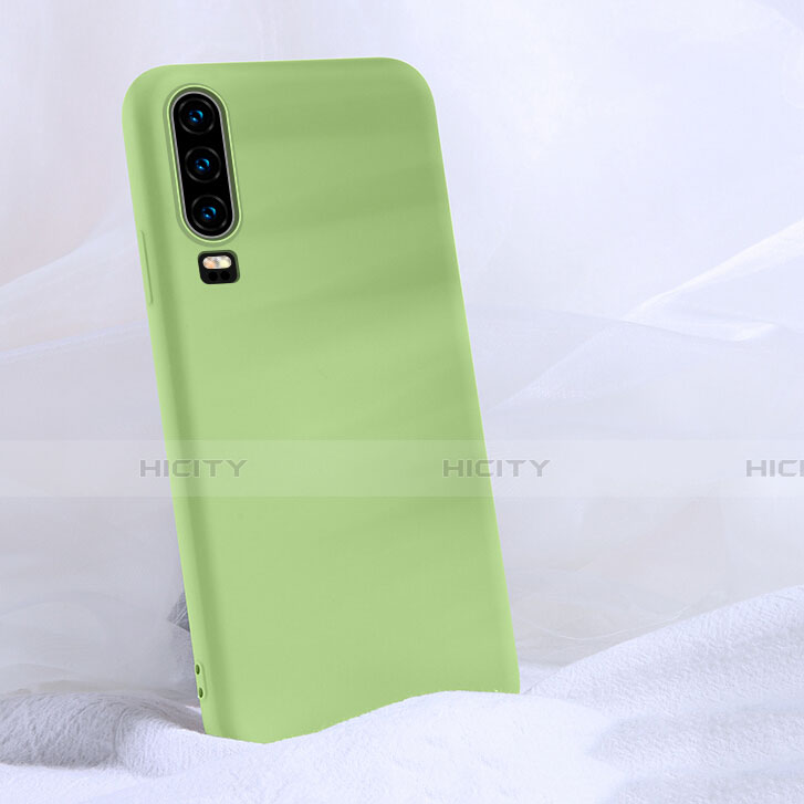 Custodia Silicone Ultra Sottile Morbida 360 Gradi Cover C06 per Huawei P30 Verde