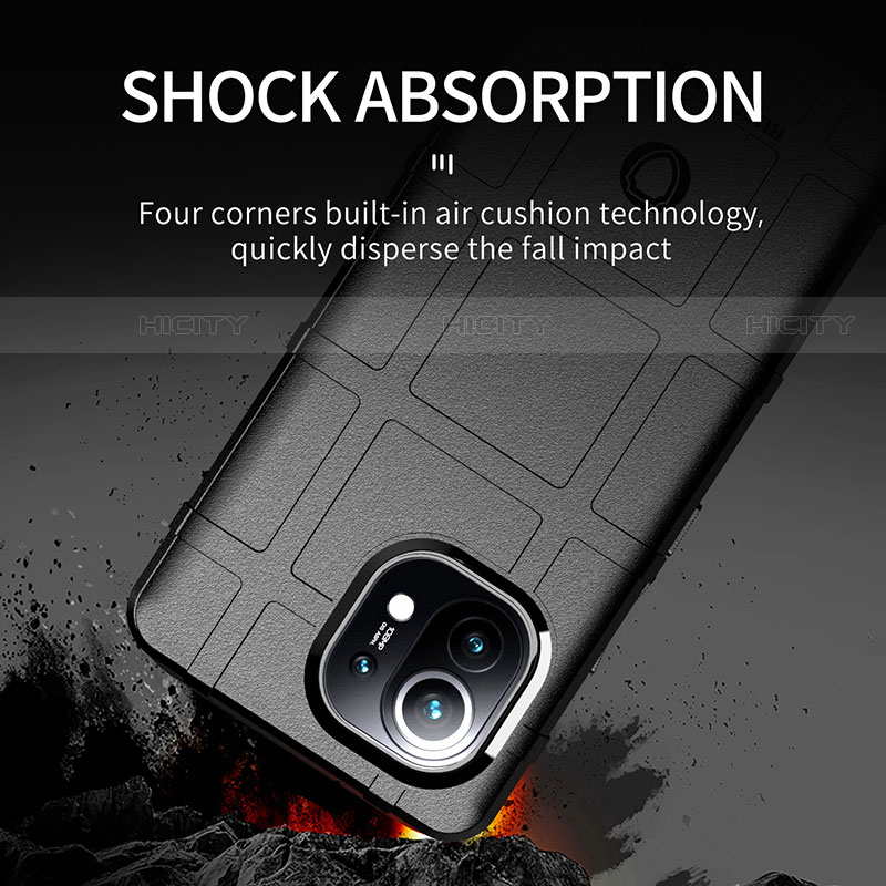 Custodia Silicone Ultra Sottile Morbida 360 Gradi Cover C07 per Xiaomi Mi 11 Lite 4G