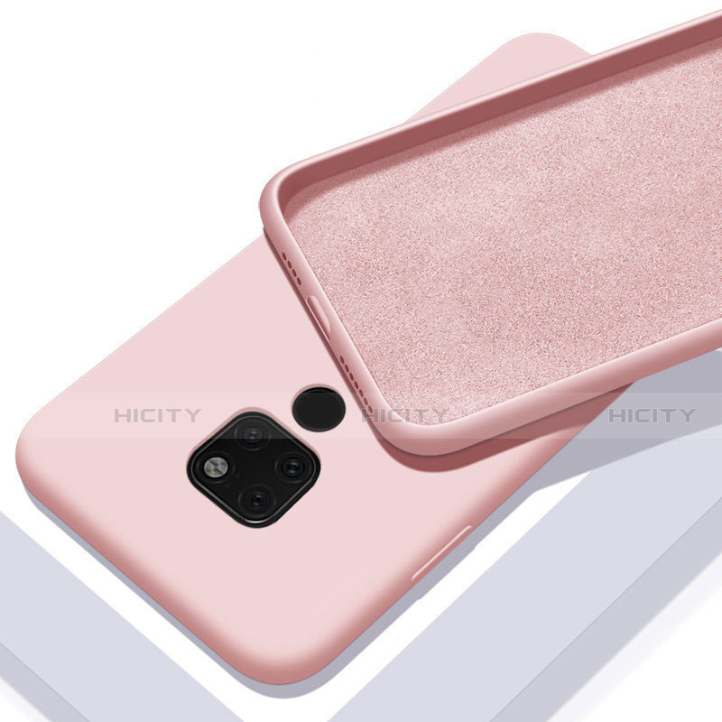 Custodia Silicone Ultra Sottile Morbida 360 Gradi Cover C08 per Huawei Mate 20 Rosa