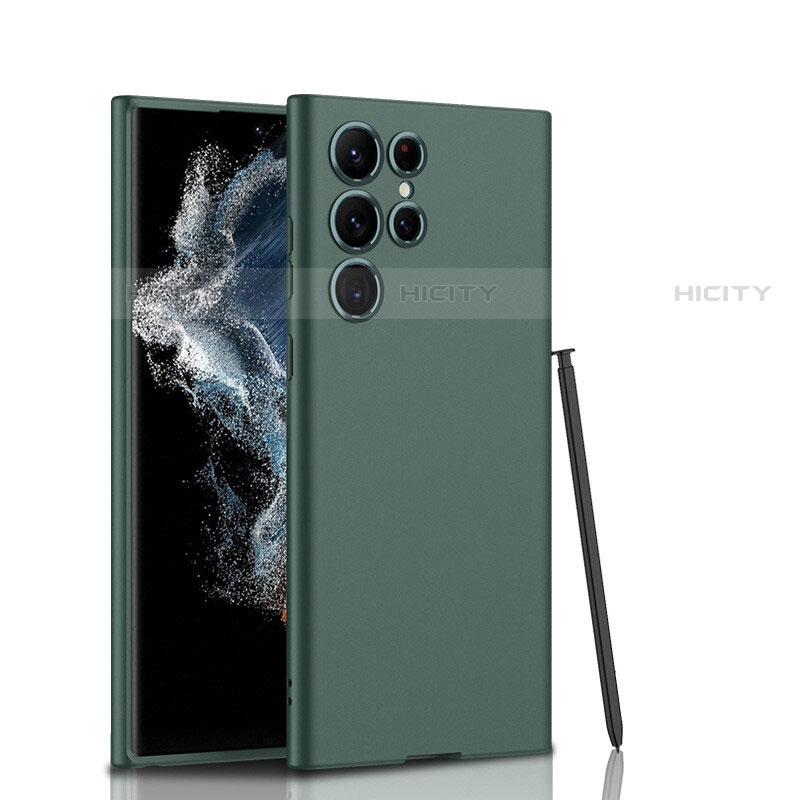 Custodia Silicone Ultra Sottile Morbida 360 Gradi Cover D02 per Samsung Galaxy S22 Ultra 5G