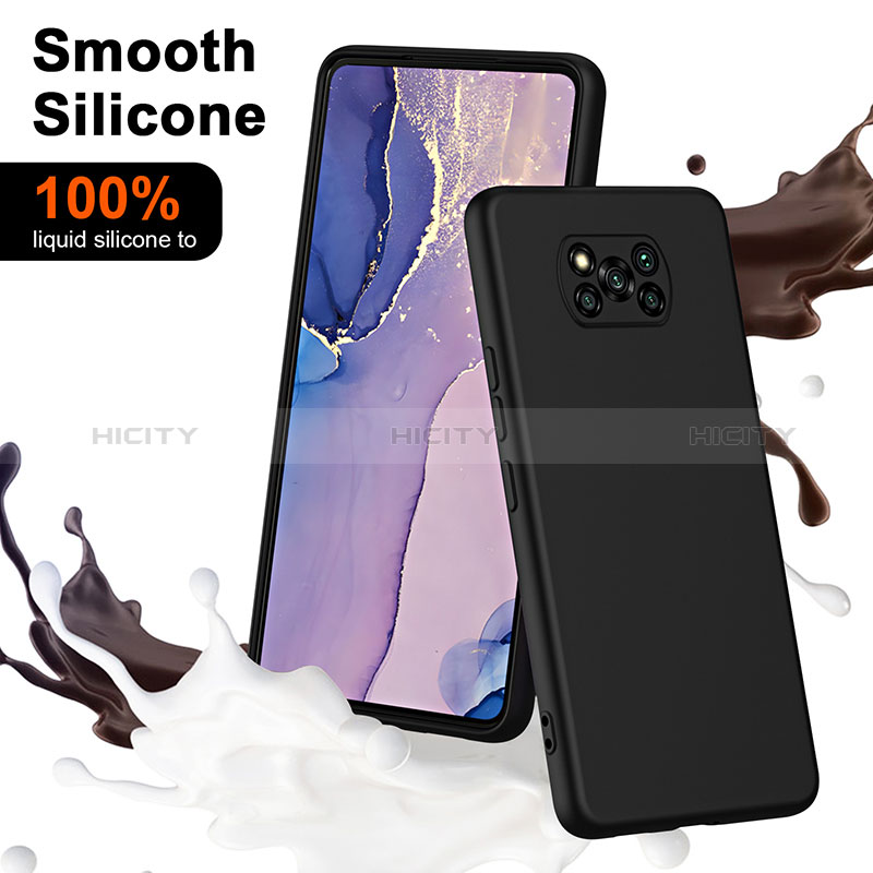 Custodia Silicone Ultra Sottile Morbida 360 Gradi Cover H01P per Xiaomi Poco X3 Pro