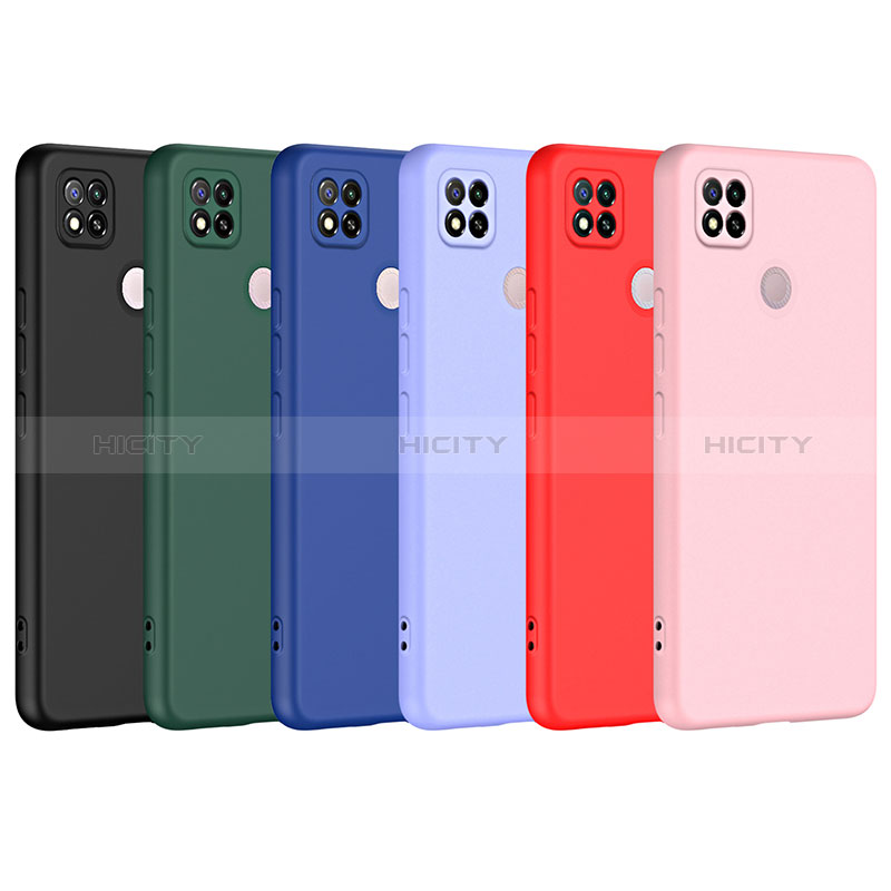 Custodia Silicone Ultra Sottile Morbida 360 Gradi Cover H01P per Xiaomi Redmi 9 India