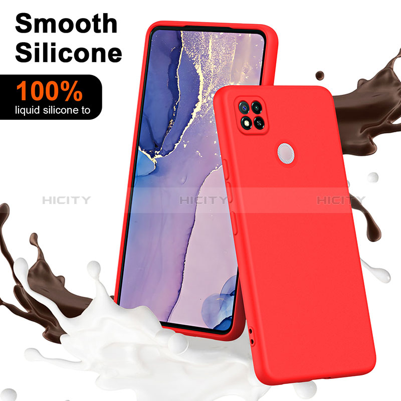 Custodia Silicone Ultra Sottile Morbida 360 Gradi Cover H01P per Xiaomi Redmi 9C