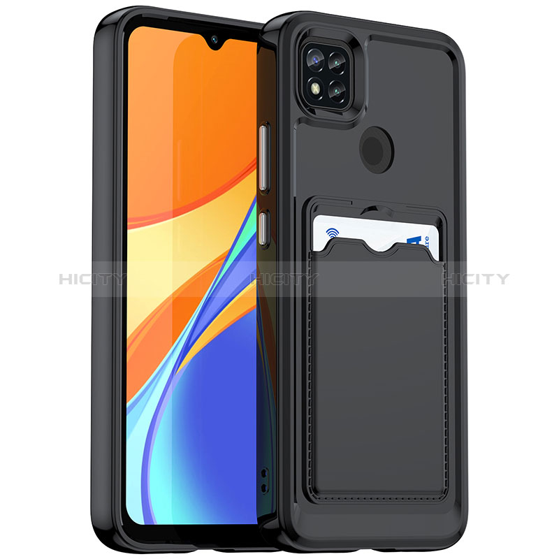 Custodia Silicone Ultra Sottile Morbida 360 Gradi Cover HD1 per Xiaomi Redmi 9 India