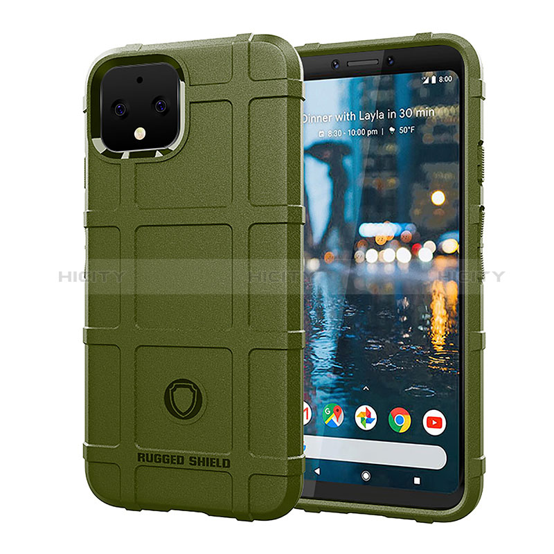 Custodia Silicone Ultra Sottile Morbida 360 Gradi Cover J01S per Google Pixel 4