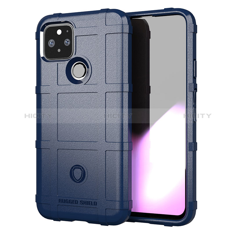 Custodia Silicone Ultra Sottile Morbida 360 Gradi Cover J01S per Google Pixel 5 XL 5G