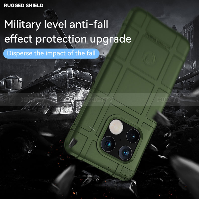 Custodia Silicone Ultra Sottile Morbida 360 Gradi Cover J01S per OnePlus 10 Pro 5G