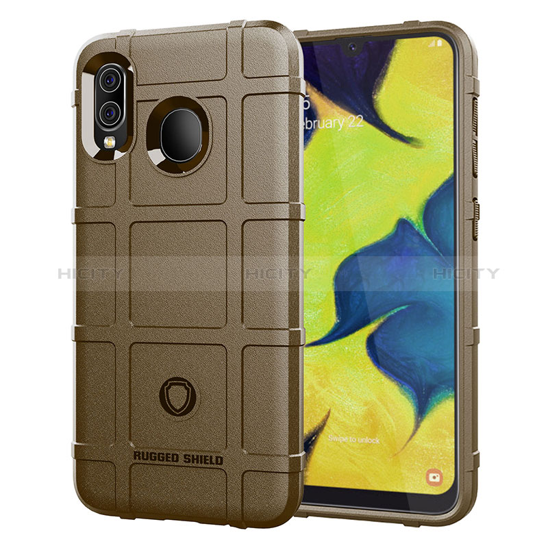 Custodia Silicone Ultra Sottile Morbida 360 Gradi Cover J01S per Samsung Galaxy A20