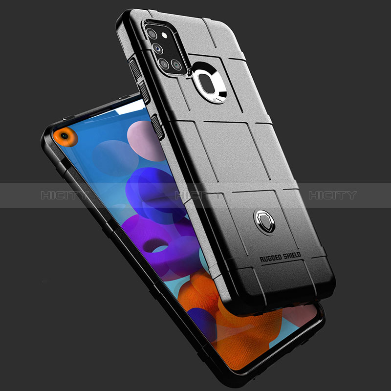 Custodia Silicone Ultra Sottile Morbida 360 Gradi Cover J01S per Samsung Galaxy A21s