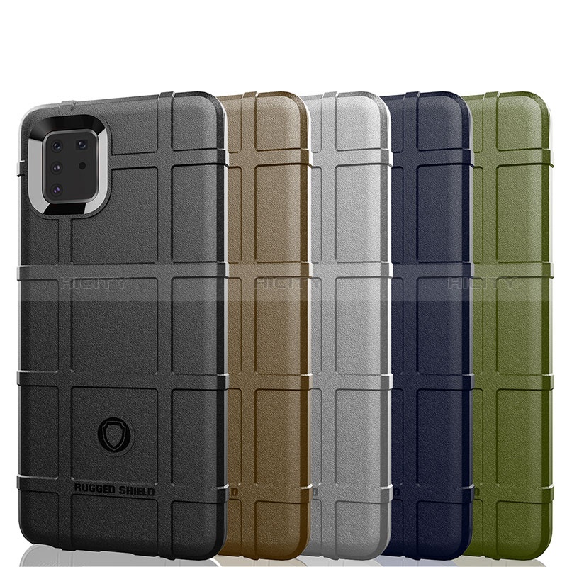 Custodia Silicone Ultra Sottile Morbida 360 Gradi Cover J01S per Samsung Galaxy Note 10 Lite