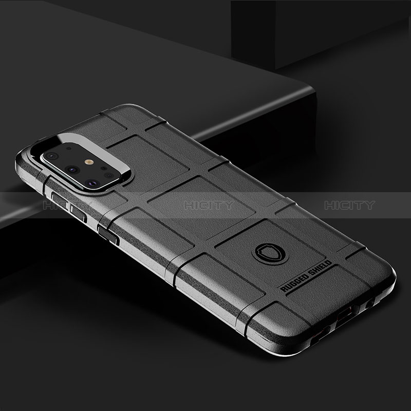 Custodia Silicone Ultra Sottile Morbida 360 Gradi Cover J01S per Samsung Galaxy S20 Plus 5G Nero