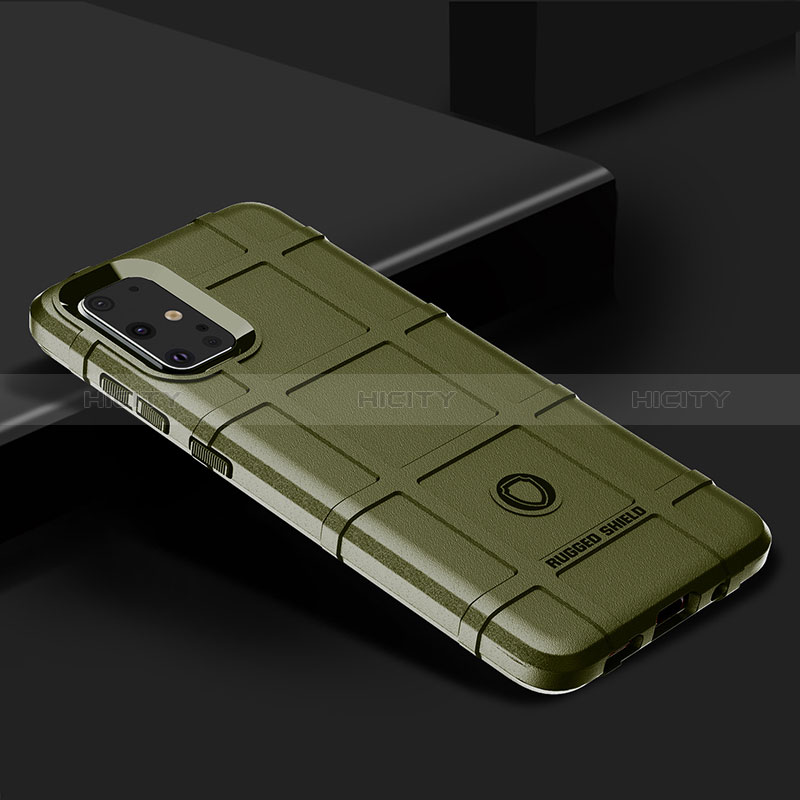 Custodia Silicone Ultra Sottile Morbida 360 Gradi Cover J01S per Samsung Galaxy S20 Plus 5G Verde