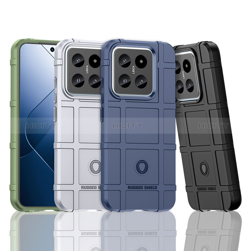 Custodia Silicone Ultra Sottile Morbida 360 Gradi Cover J01S per Xiaomi Mi 14 5G