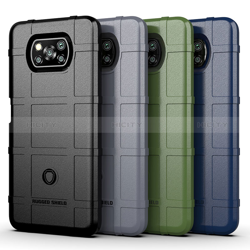 Custodia Silicone Ultra Sottile Morbida 360 Gradi Cover J01S per Xiaomi Poco X3 NFC