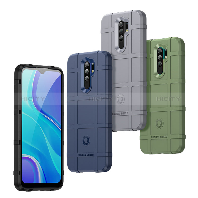 Custodia Silicone Ultra Sottile Morbida 360 Gradi Cover J01S per Xiaomi Redmi 9